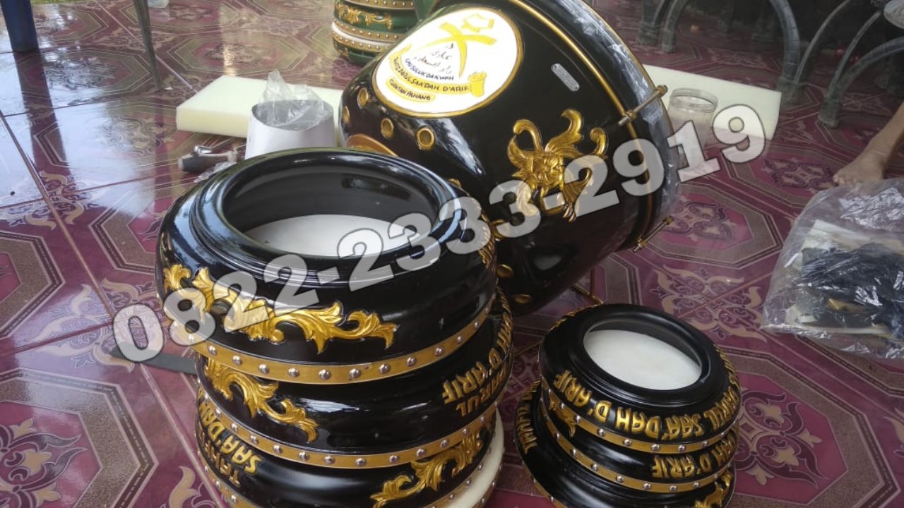 Jual Hadroh Habib Syech Darbuka Murah Bass Duduk Rebana