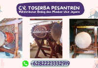 Call 0822-2333-2919(Tsel) Pengerajin Bedug Masjid Ukir Jepara Berkualitas Kota Jambi