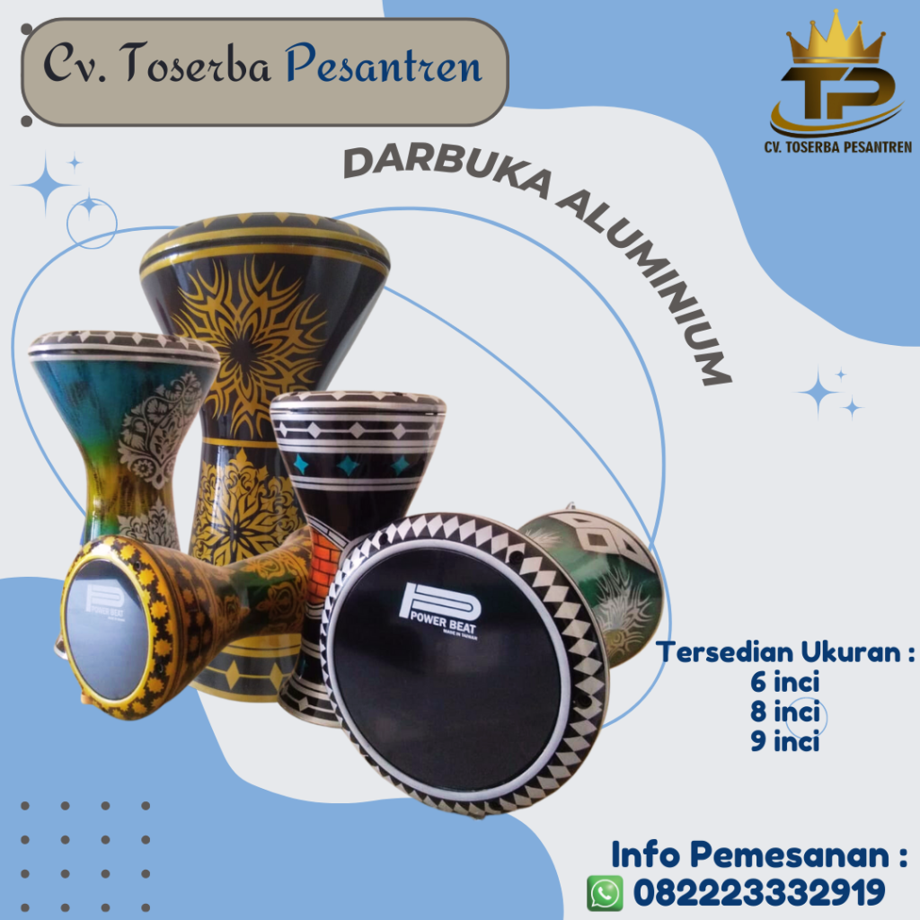 Call 0822-2333-2919(Tsel) Distributor Alat Musik Darbuka Kota Bandar Lampung 