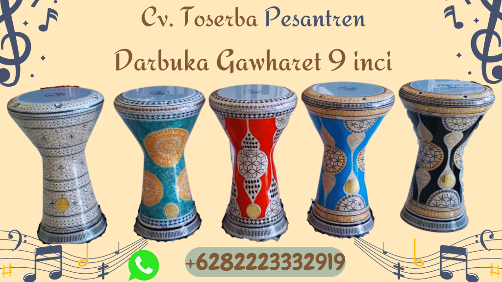 Estetika dan Desain Visual Darbuka Gawharet